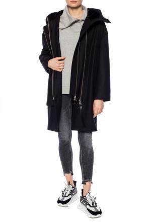 'bella' asymmetrical collar sweatshirt, zdjęcie 2 'bella' asymmetrical collar sweatshirt od AllSaints